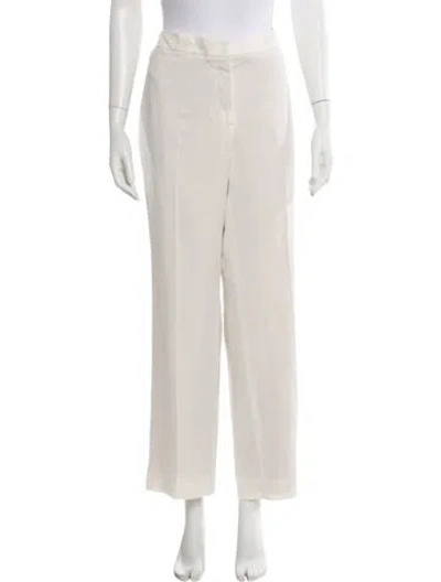 Pre-owned Akris Wide Leg Pants In Neutral
