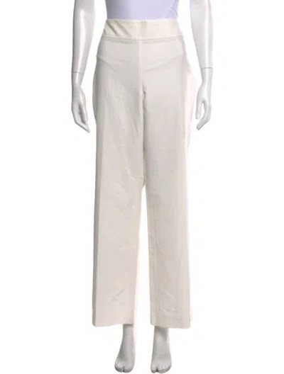 Pre-owned Akris Wide Leg Pants In Neutral