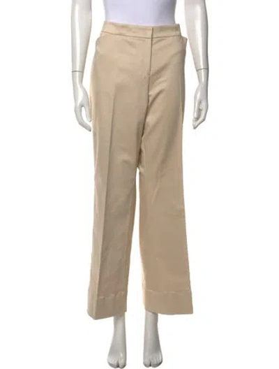 Pre-owned Akris Wide Leg Pants In Neutrals
