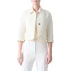 Akris Winslow Sequin Bouclé Crop Jacket