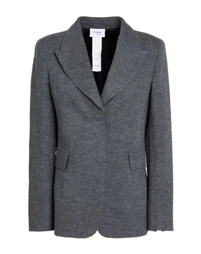Akris Woman Blazer Grey Size 8 Virgin Wool