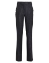 Akris Woman Pants Black Size 12 Polyester, Viscose, Cotton, Elastane, Metallic Fiber In Black