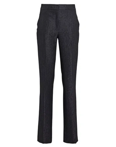 Akris Woman Pants Black Size 12 Polyester, Viscose, Cotton, Elastane, Metallic Fiber