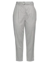 Akris Woman Pants Light Grey Size 12 Virgin Wool In Grey