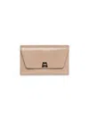 Akris Women's Anouk Envelope Patent Leather Crossbody Bag In Cashmere