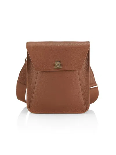 Akris Women's Anouk Little Messenger Crossbody Bag In Brown