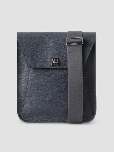 Akris Women's Anouk Little Messenger Crossbody Bag In Graphite