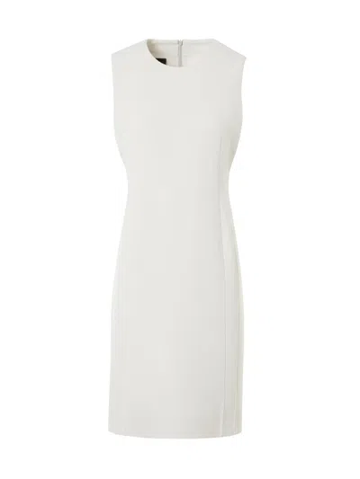 Akris Women's Double-face Wool Crêpe Sheath Dress In Gray