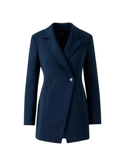 AKRIS WOMEN'S DUSKA NEOPRENE DOUBLE-BREASTED JACKET