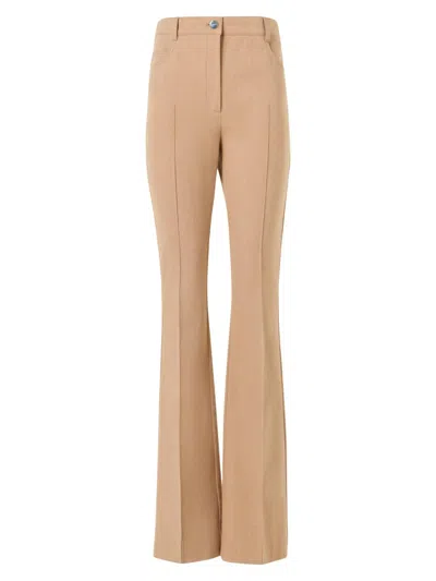 Akris Women's Farid Strech Bootcut Jeans In Brown
