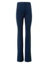 Akris Faris Techno Neoprene Bootcut Pants In Blue