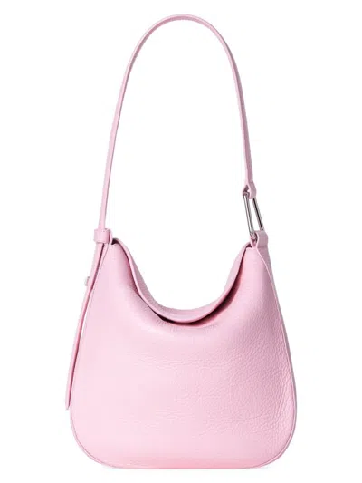 Akris Women's Little Anna Leather Hobo Bag In Pink