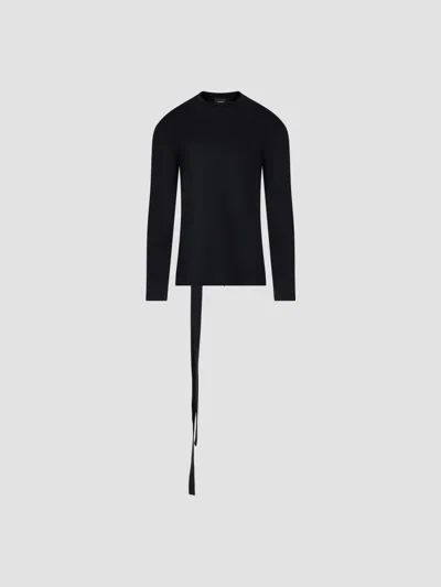 Akris Women's Wrap-effect Open-back Top In Black