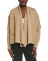 Akris Wool & Silk-blend Cardigan In Brown