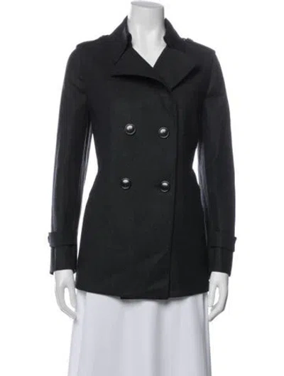Pre-owned Akris Wool Blazer In Black