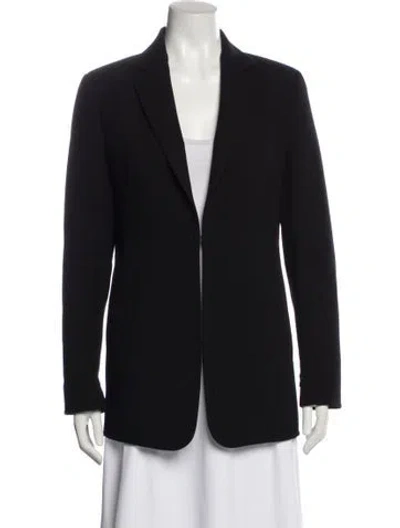 Pre-owned Akris Wool Blazer In Blue