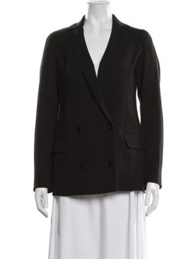 Pre-owned Akris Wool Blazer In Brown