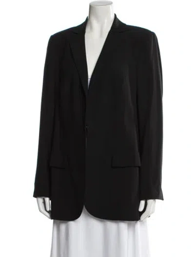 Pre-owned Akris Wool Blazer In Gray