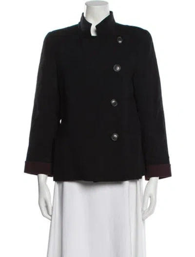 Pre-owned Akris Wool Blazer In Gray