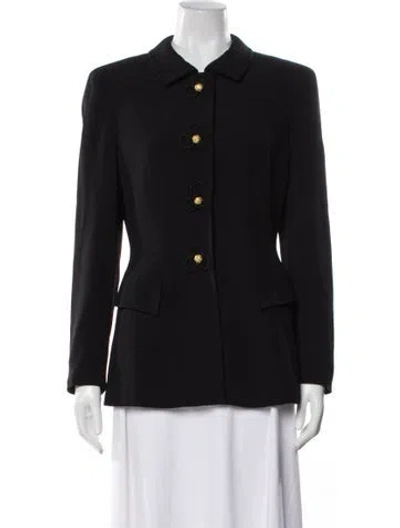 Pre-owned Akris Wool Blazer In Gray