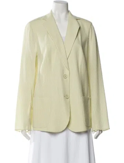 Pre-owned Akris Wool Blazer In Green