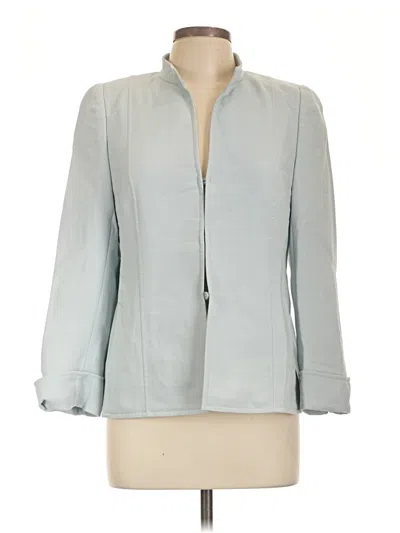 Pre-owned Akris Wool Blazer Jacket In Gray