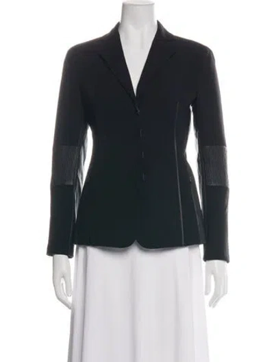 Pre-owned Akris Wool Blazer In Multicolor