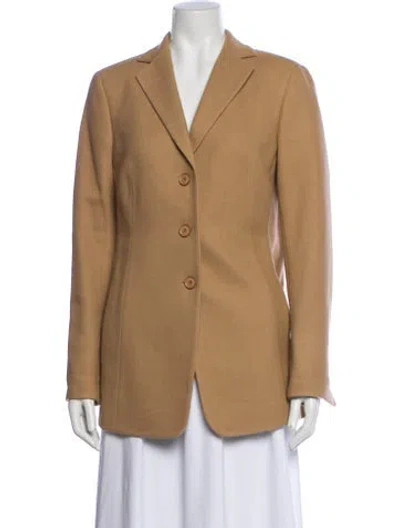 Pre-owned Akris Wool Blazer In Neutral