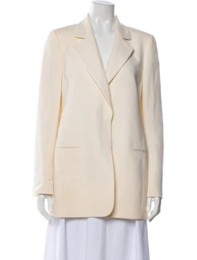 Pre-owned Akris Wool Blazer In Neutral