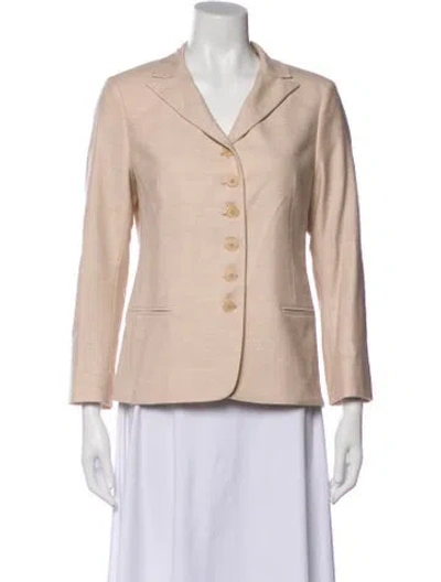Pre-owned Akris Wool Blazer In Neutral
