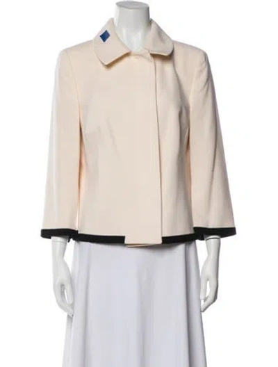 Pre-owned Akris Wool Blazer In Neutral