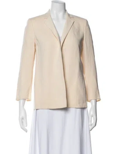 Pre-owned Akris Wool Blazer In Neutral