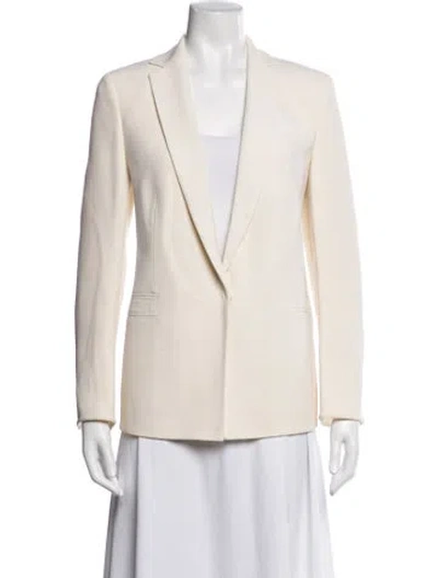 Pre-owned Akris Wool Blazer In Neutrals