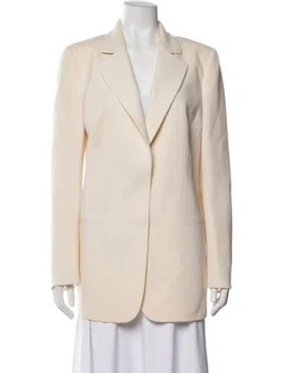 Pre-owned Akris Wool Blazer In Neutrals