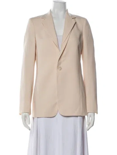 Pre-owned Akris Wool Blazer In Neutrals