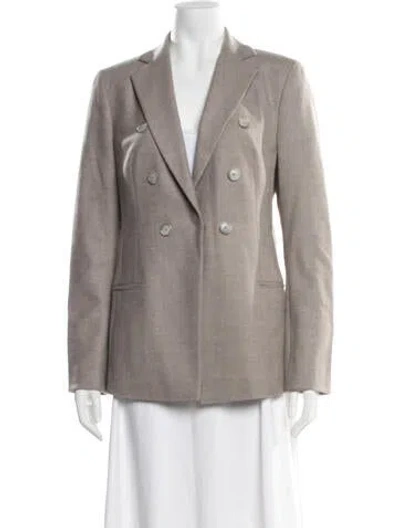 Pre-owned Akris Wool Blazer In Neutrals