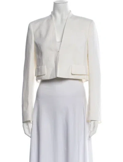 Pre-owned Akris Wool Blazer In Neutrals