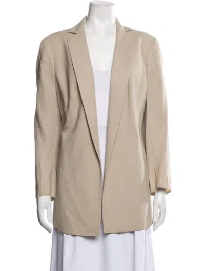 Pre-owned Akris Wool Blazer In Neutrals