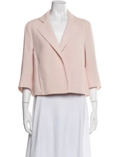 Pre-owned Akris Wool Blazer In Pink