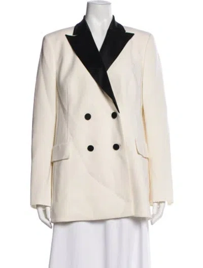 Pre-owned Akris Wool Blazer W/ Tags In Neutral