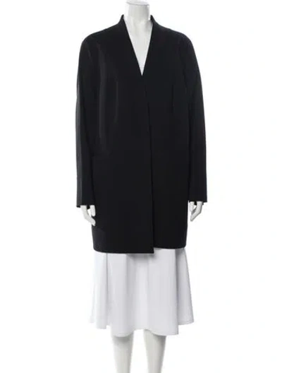 Pre-owned Akris Wool Coat In Gray