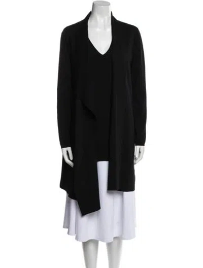 Pre-owned Akris Wool Dress Set In Black