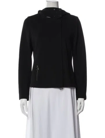 Pre-owned Akris Wool Evening Jacket In Black