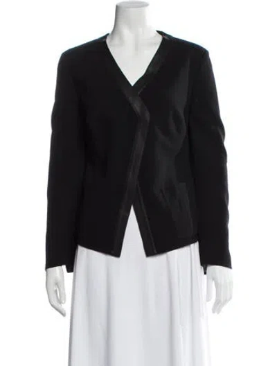 Pre-owned Akris Wool Evening Jacket In Gray