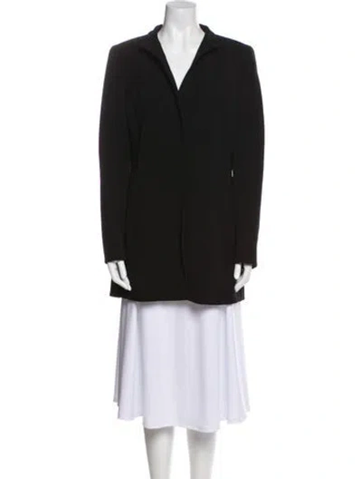 Pre-owned Akris Wool Jacket In Black