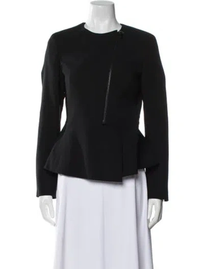 Pre-owned Akris Wool Jacket In Black