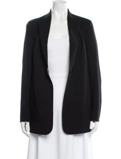 Pre-owned Akris Wool Jacket In Black