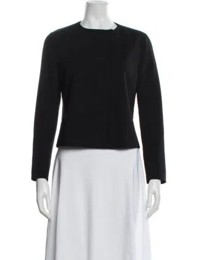 Pre-owned Akris Wool Jacket In Black