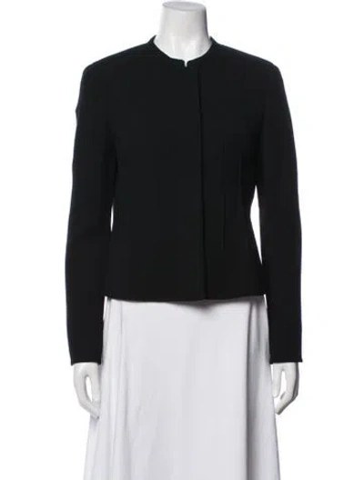 Pre-owned Akris Wool Jacket In Black