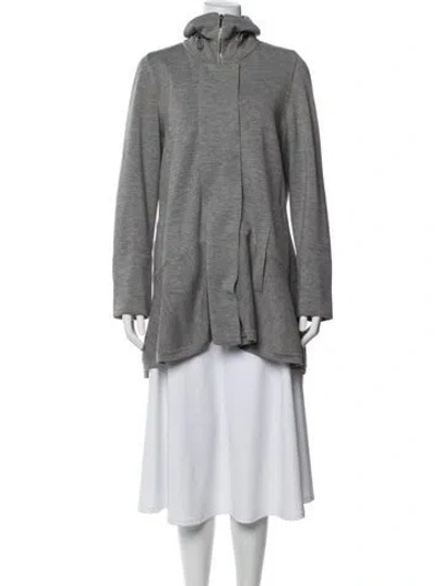 Pre-owned Akris Wool Jacket In Gray